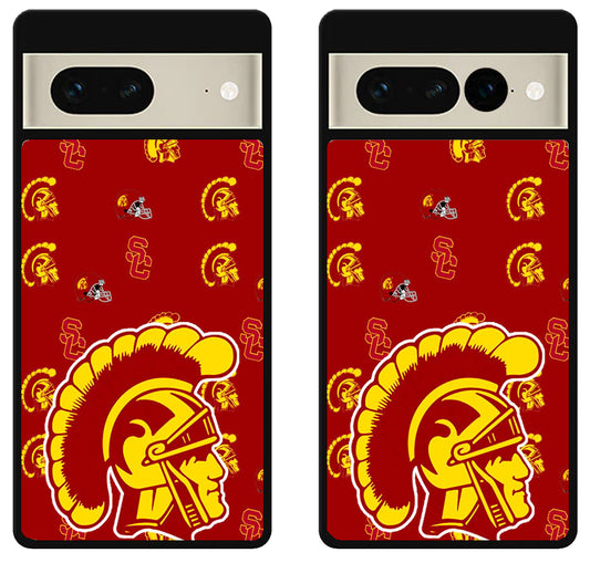 USC Trojans Collage Google Pixel 7 | 7 Pro Case