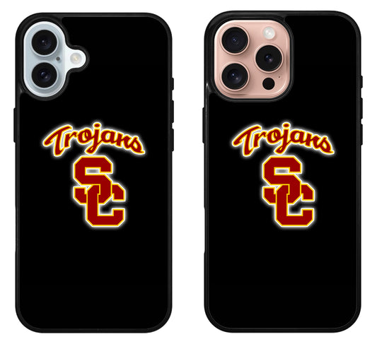 USC Trojans Logo iPhone 16 | 16 Plus | 16 Pro | 16 Pro Max Case