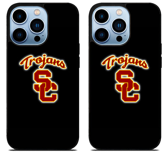 USC Trojans Logo iPhone 15 Pro | iPhone 15 Pro Max Case