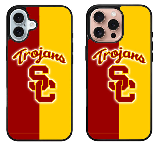 USC Trojans Red And Yellow iPhone 16 | 16 Plus | 16 Pro | 16 Pro Max Case