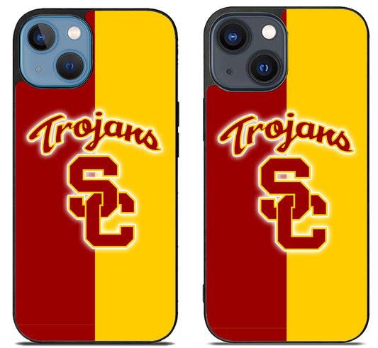 USC Trojans Red And Yellow iPhone 15 | iPhone 15 Plus Case