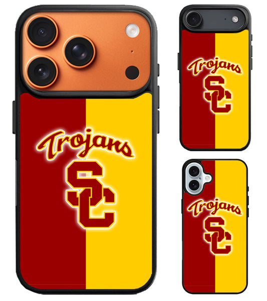 USC Trojans Red And Yellow iPhone Air | iPhone 17 | 17 Pro | 17 Pro Max Case