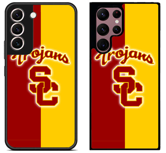 USC Trojans Red And Yellow Samsung Galaxy S22 | S22+ | S22 Ultra Case