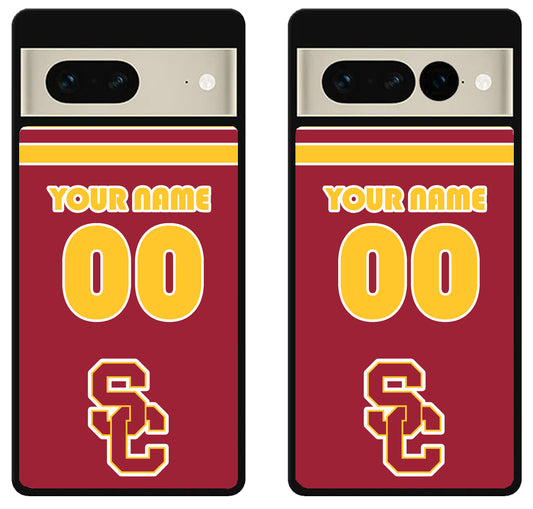 Custom Personalized USC Trojans Google Pixel 7 | 7 Pro Case