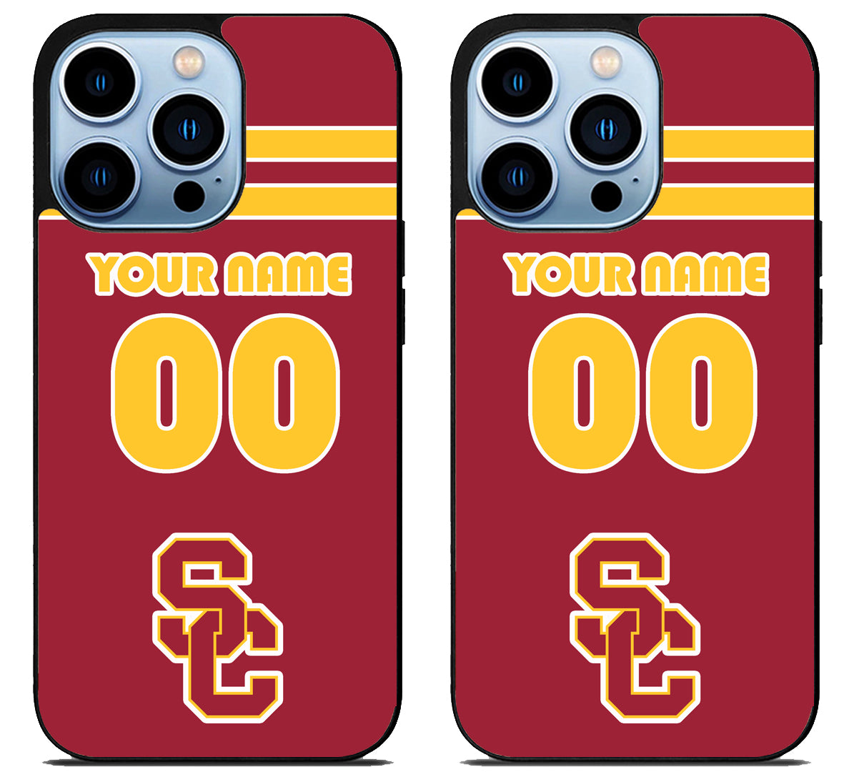 Custom Personalized USC Trojans iPhone 15 Pro | iPhone 15 Pro Max Case