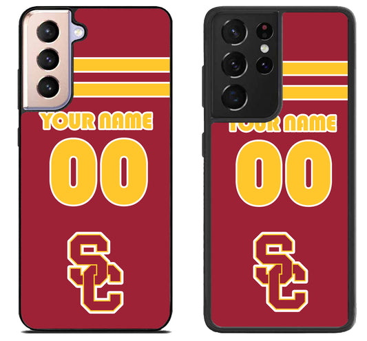 Custom Personalized USC Trojans Samsung Galaxy S21 | S21 FE | S21+ | S21 Ultra Case