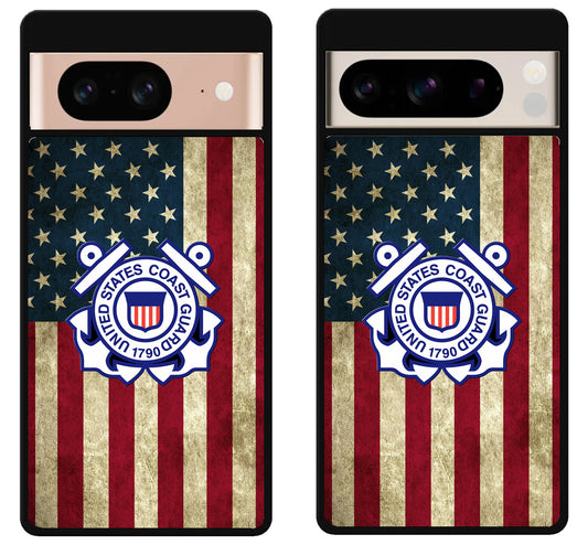 US Coast Guard Flag Google Pixel 8 | 8 Pro Case