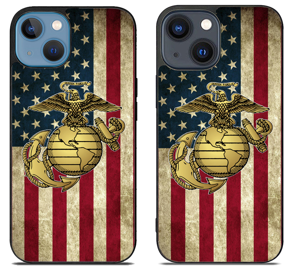 US Marine Corps Flag iPhone 15 | iPhone 15 Plus Case