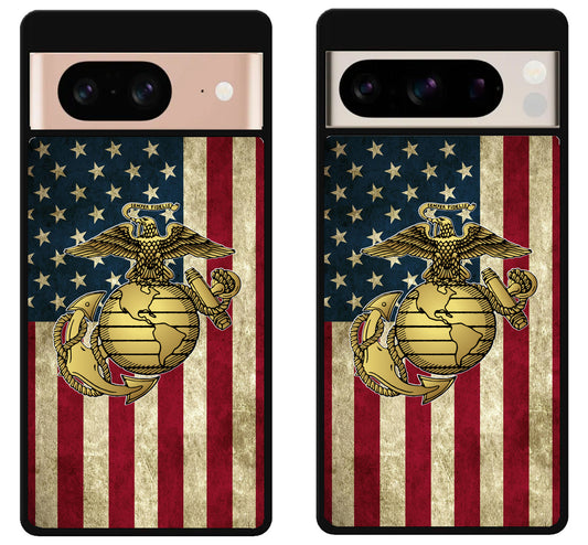 US Marine Corps Flag Google Pixel 8 | 8 Pro Case
