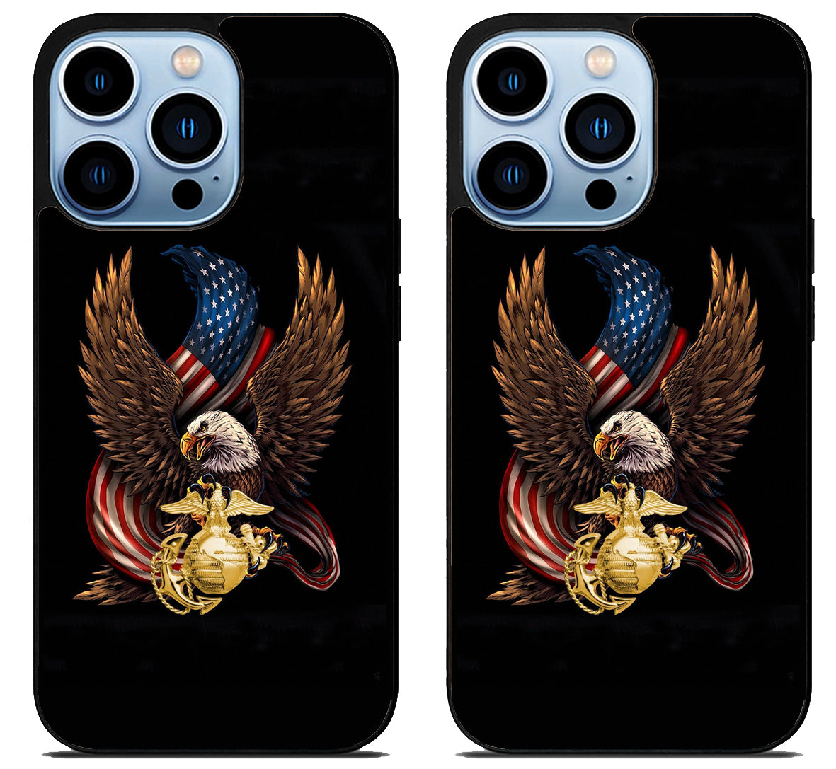 US Marine Corps Navy Military iPhone 15 Pro | iPhone 15 Pro Max Case