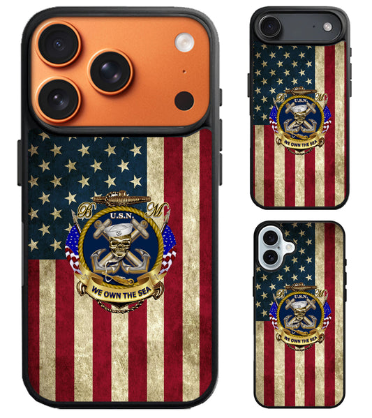 US Navy Military Flag iPhone Air | iPhone 17 | 17 Pro | 17 Pro Max Case