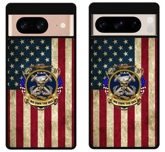 US Navy Military Flg Google Pixel 8 | 8 Pro Case