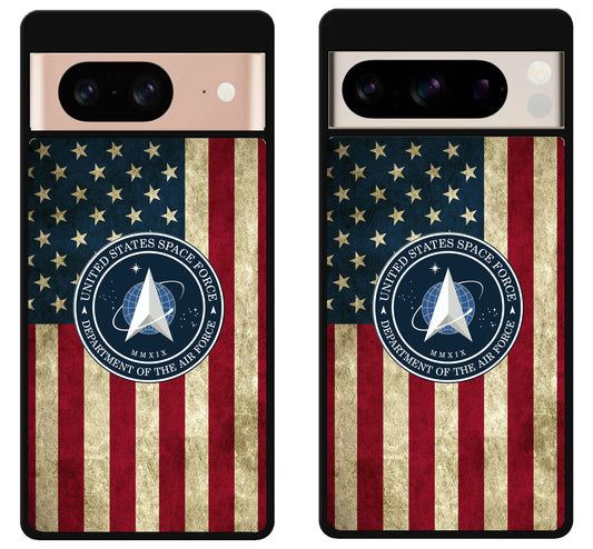 US Space Air Force Flag Google Pixel 8 | 8 Pro Case