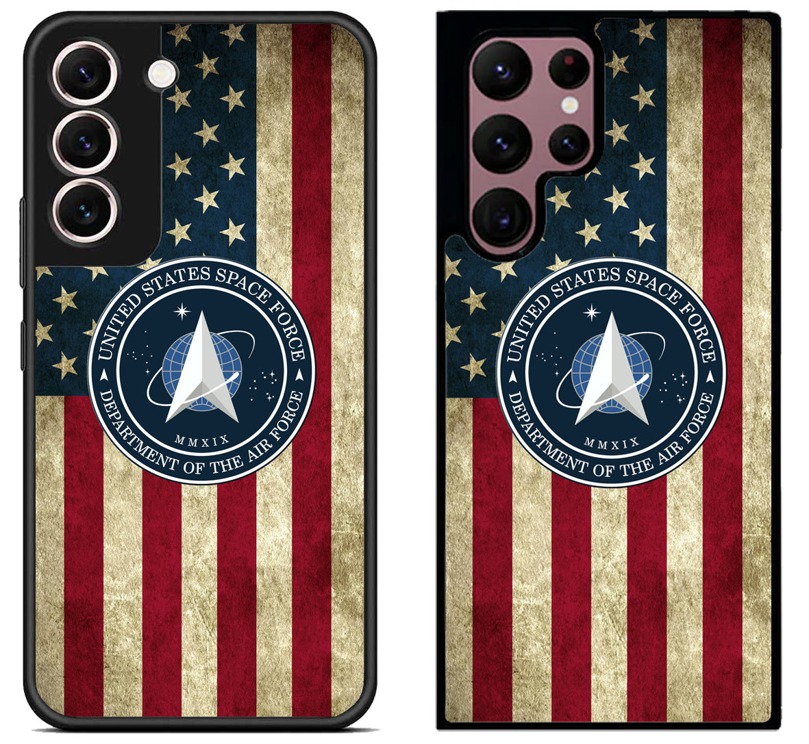 US Space Air Force Flag Samsung Galaxy S22 | S22+ | S22 Ultra Case
