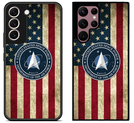 US Space Air Force Flag Samsung Galaxy S22 | S22+ | S22 Ultra Case