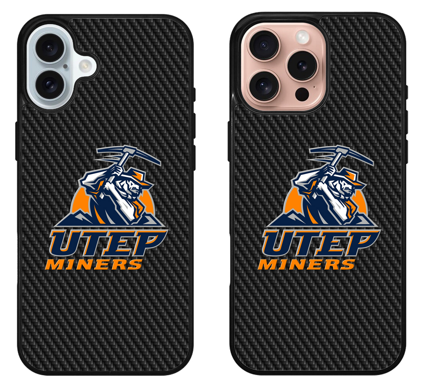 UTEP Miners Carbon iPhone 16 | 16 Plus | 16 Pro | 16 Pro Max Case