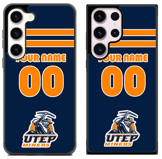 Custom Personalized UTEP Miners Samsung Galaxy S23 | S23+ | S23 Ultra Case