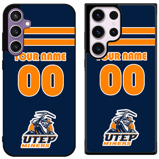 Custom Personalized UTEP Miners Samsung Galaxy S24 | S24+ | S24 Ultra Case