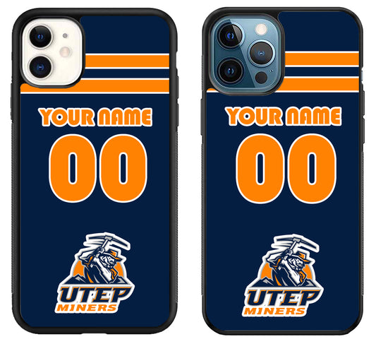 Custom Personalized UTEP Miners iPhone 11 | 11 Pro | 11 Pro Max Case