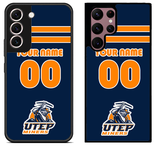 Custom Personalized UTEP Miners Samsung Galaxy S22 | S22+ | S22 Ultra Case