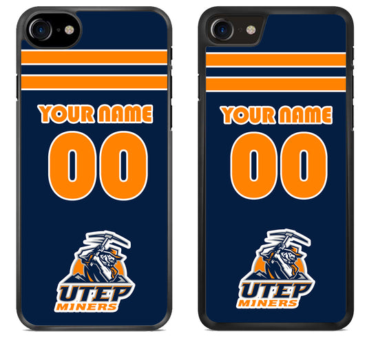 Custom Personalized UTEP Miners iPhone SE 2020 | iPhone SE 2022 Case