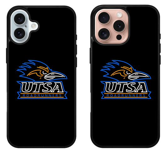 UTSA Roadrunners Black iPhone 16 | 16 Plus | 16 Pro | 16 Pro Max Case