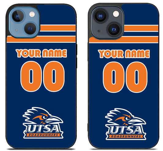 Custom Personalized UTSA Roadrunners iPhone 15 | iPhone 15 Plus Case