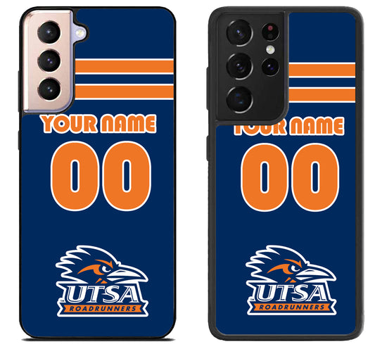 Custom Personalized UTSA Roadrunners Samsung Galaxy S21 | S21 FE | S21+ | S21 Ultra Case