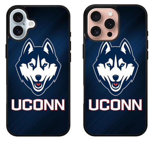 Uconn Huskies iPhone 16 | 16 Plus | 16 Pro | 16 Pro Max Case