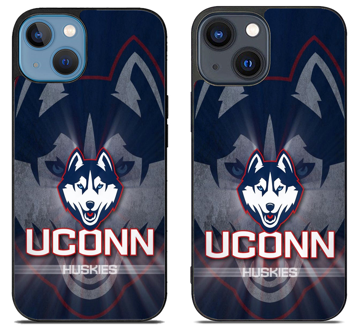 Uconn Huskies Background iPhone 15 | iPhone 15 Plus Case