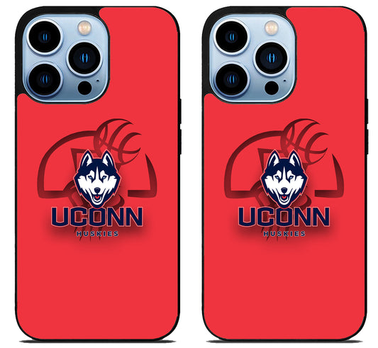 Uconn Huskies Logo iPhone 15 Pro | iPhone 15 Pro Max Case