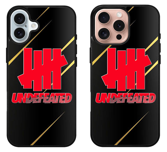 Undefeated Black Metallic iPhone 16 | 16 Plus | 16 Pro | 16 Pro Max Case