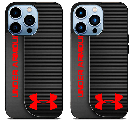 Under Armour Black Red iPhone 15 Pro | iPhone 15 Pro Max Case