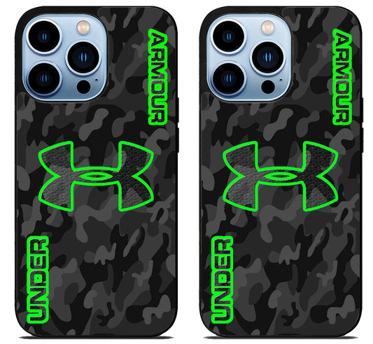 Under Armour Camo Green iPhone 15 Pro | iPhone 15 Pro Max Case