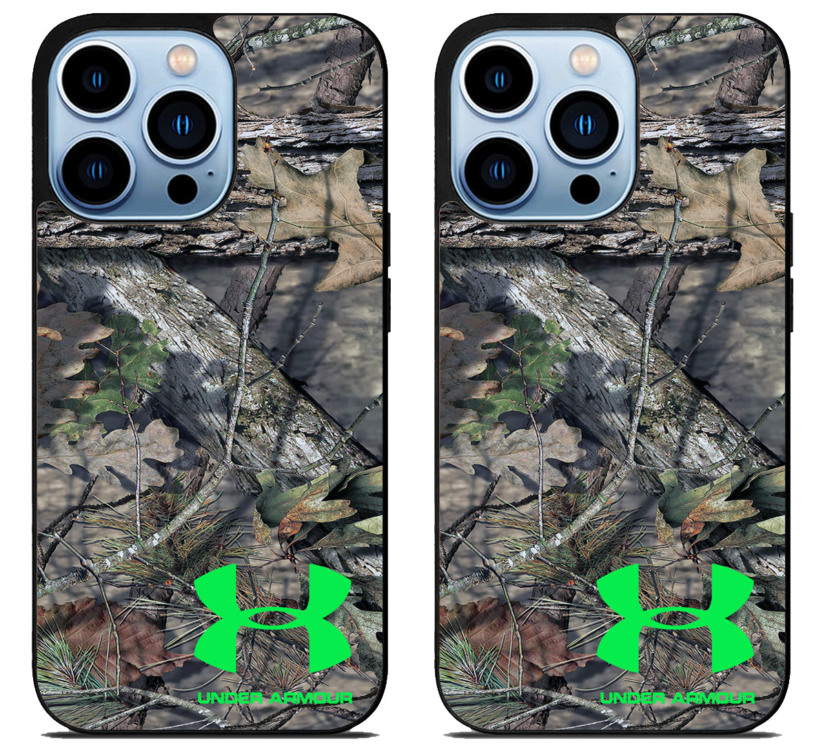 Under Armour Green Camo iPhone 15 Pro | iPhone 15 Pro Max Case