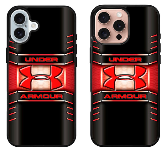 Under Armour Logo Metallic iPhone 16 | 16 Plus | 16 Pro | 16 Pro Max Case