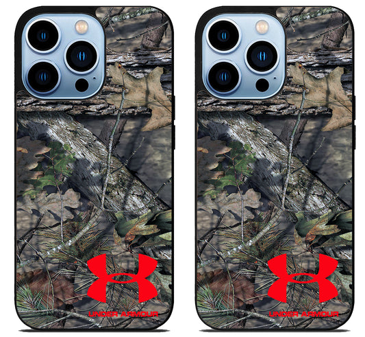 Under Armour Red Camo iPhone 15 Pro | iPhone 15 Pro Max Case