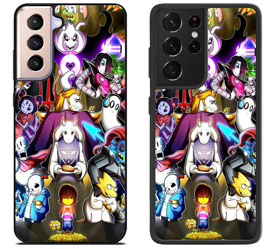 Undertale All Character Samsung Galaxy S21 | S21 FE | S21+ | S21 Ultra Case
