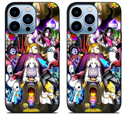 Undertale All Character iPhone 15 Pro | iPhone 15 Pro Max Case