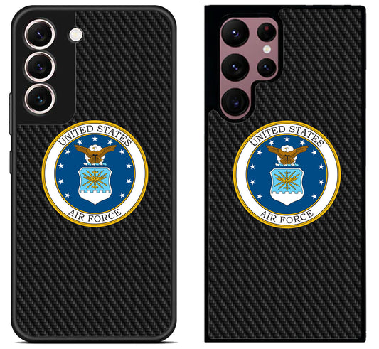 US Air Force Carbon Samsung Galaxy S22 | S22+ | S22 Ultra Case