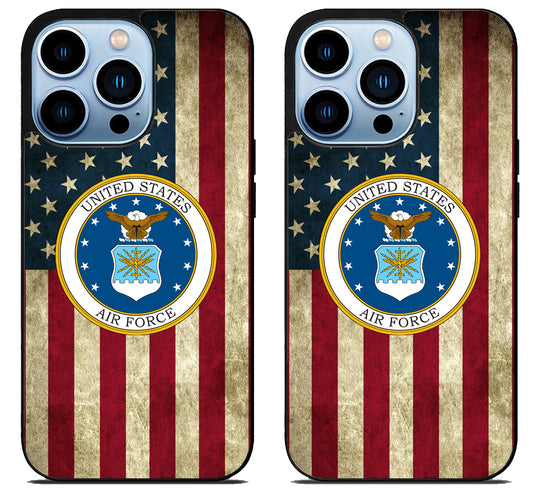 US Air Force Flag iPhone 15 Pro | iPhone 15 Pro Max Case