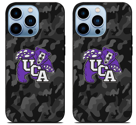 University Central Arkansas Bears Camo iPhone 15 Pro | iPhone 15 Pro Max Case