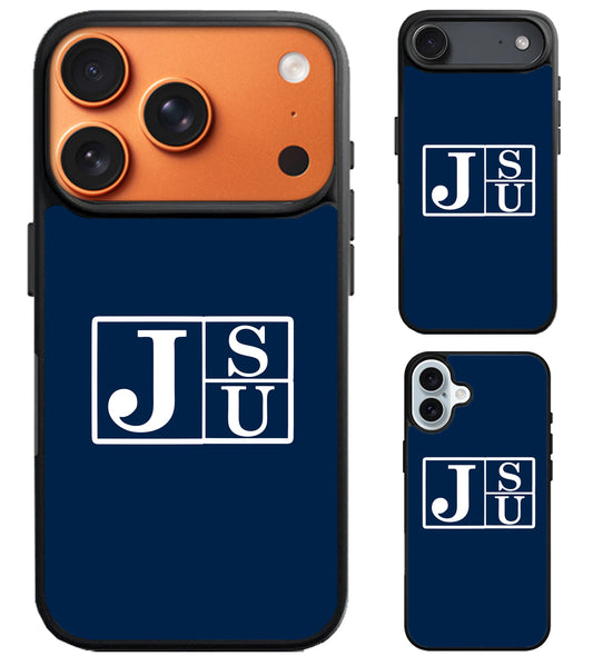 University Jackson State Tigers iPhone Air | iPhone 17 | 17 Pro | 17 Pro Max Case