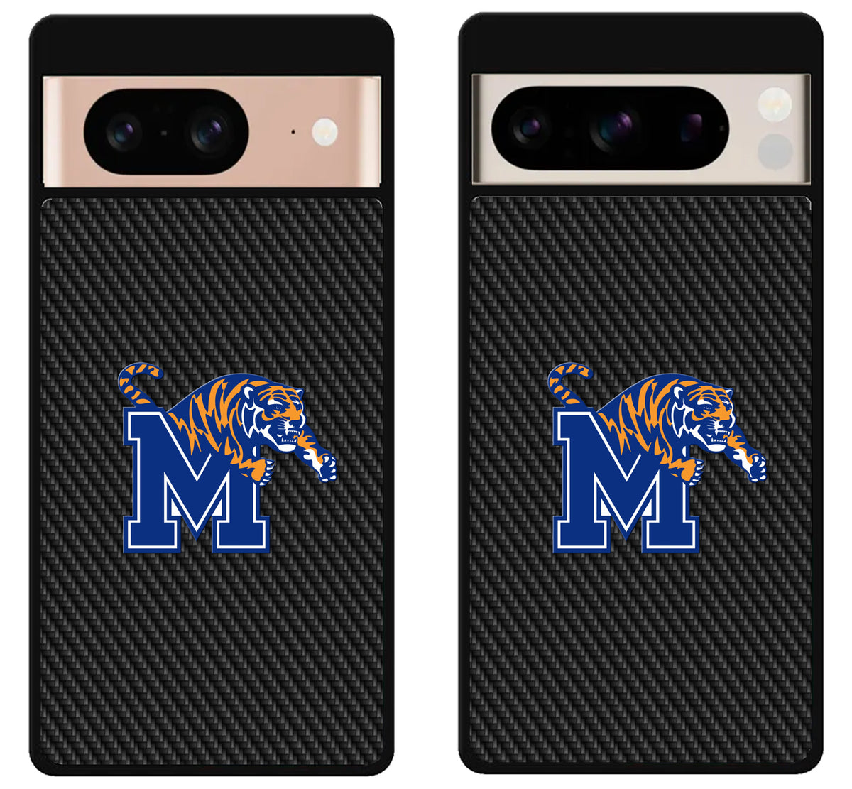 University Memphis Tigers Carbon Google Pixel 8 | 8 Pro Case
