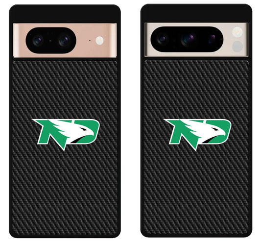 University North Dakota Fighting Hawks Carbon Google Pixel 8 | 8 Pro Case