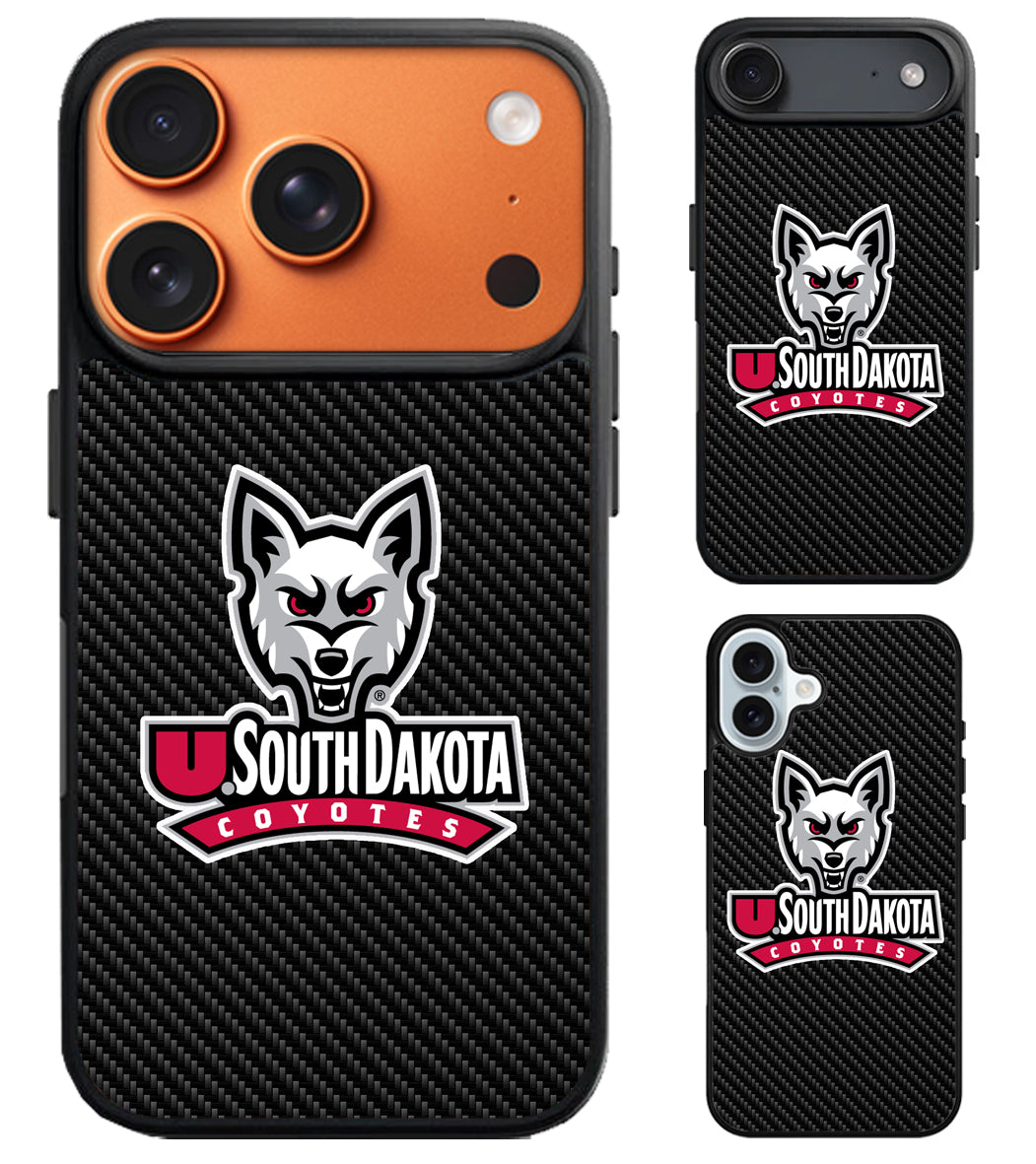 University South Dakota Coyotes iPhone Air | iPhone 17 | 17 Pro | 17 Pro Max Case