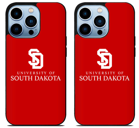 University of South Dakota Coyotes iPhone 15 Pro | iPhone 15 Pro Max Case