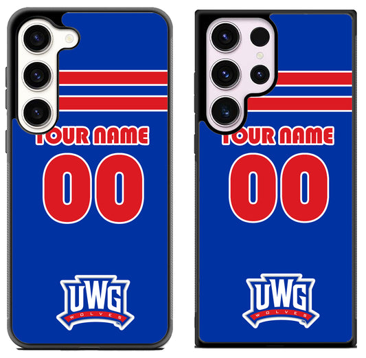 Custom Personalized University of West Georgia Wolves Samsung Galaxy S23 | S23+ | S23 Ultra Case