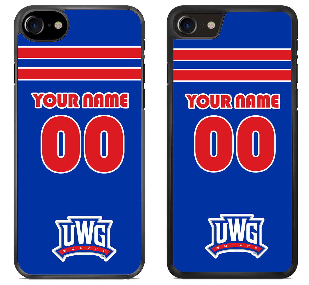 Custom Personalized University of West Georgia Wolves iPhone SE 2020 | iPhone SE 2022 Case