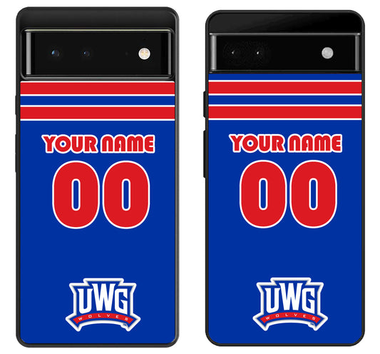 Custom Personalized University of West Georgia Wolves Google Pixel 6 | 6A | 6 Pro Case